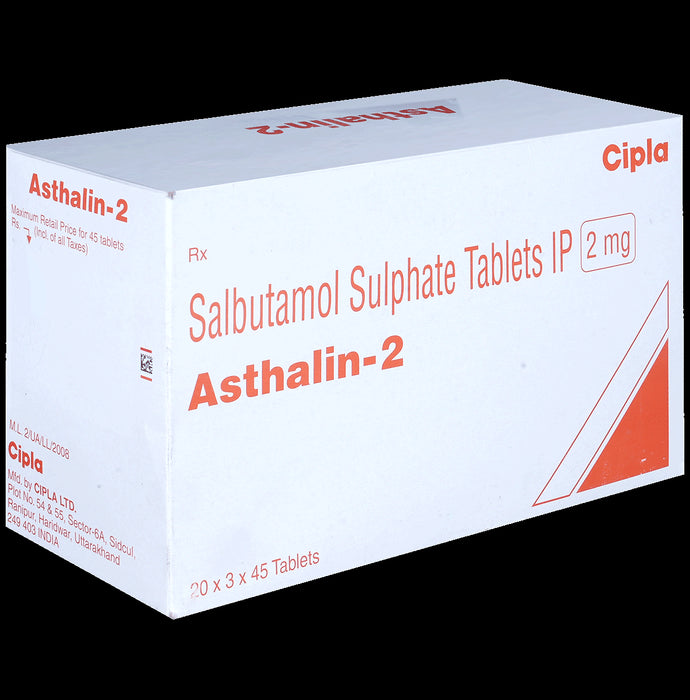 Asthalin 2 Tablet