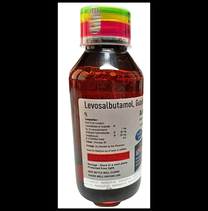 Asthatuff-LS Syrup Strawberry Sugar Free