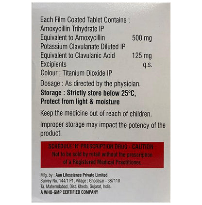 Astimox-CV 625 Tablet