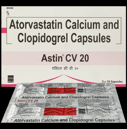 Astin CV 20 Capsule - Classic Derma