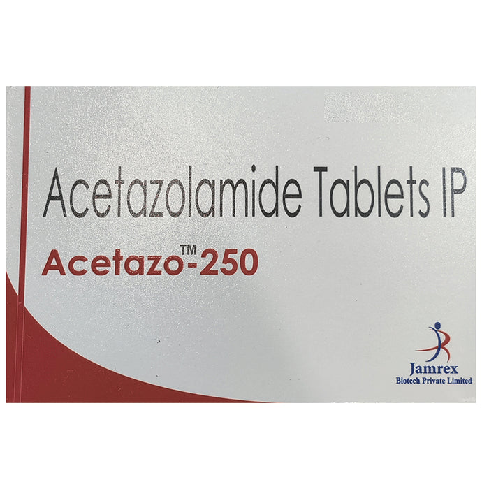 Acetazo 250 Tablet - Classic Derma