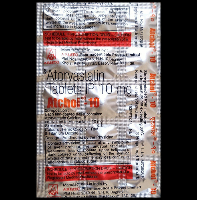 Atchol 10 Tablet