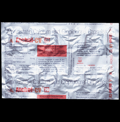 Atchol CV 20mg/75mg Capsule