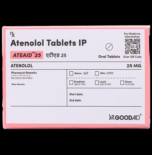 Ateaid 25 Tablet - Classic Derma