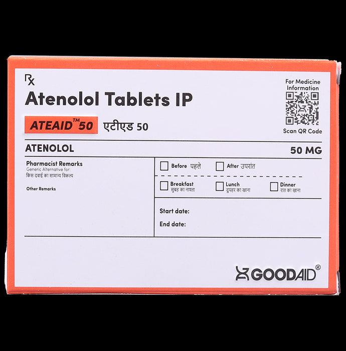 Ateaid 50 Tablet - Classic Derma