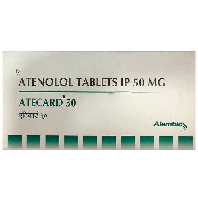 Atecard 50 Tablet - Classic Derma