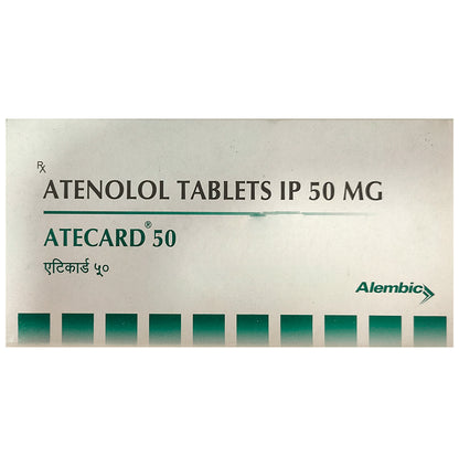 Atecard 50 Tablet - Classic Derma