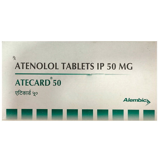 Atecard 50 Tablet - Classic Derma