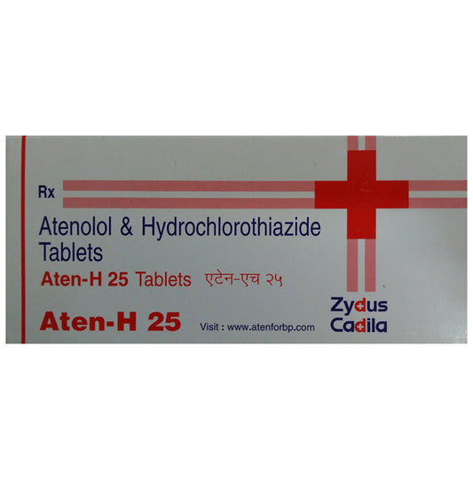 Aten-H 25 Tablet - Classic Derma
