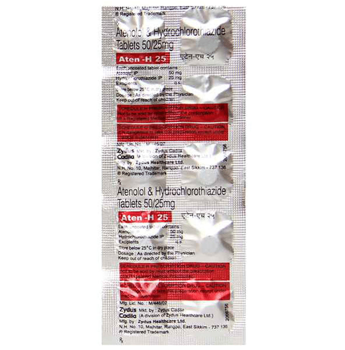 Aten-H 25 Tablet