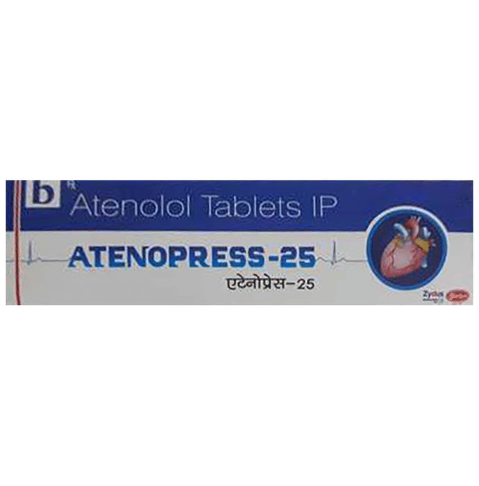 Atenopress 25mg Tablet - Classic Derma