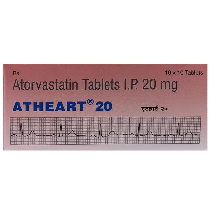 Atheart 20 Tablet - Classic Derma