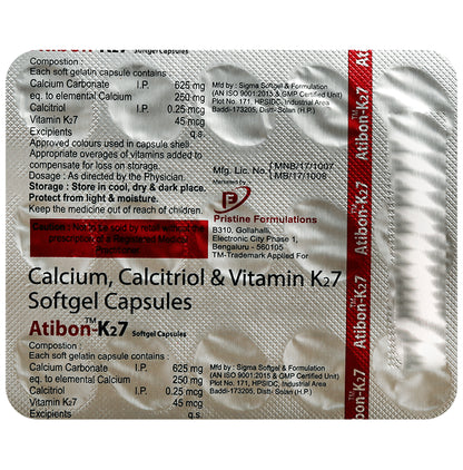 Atibon-K27 Softgel Capsule