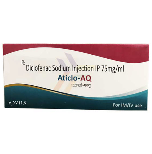 Aticlo AQ 75mg Injection - Classic Derma