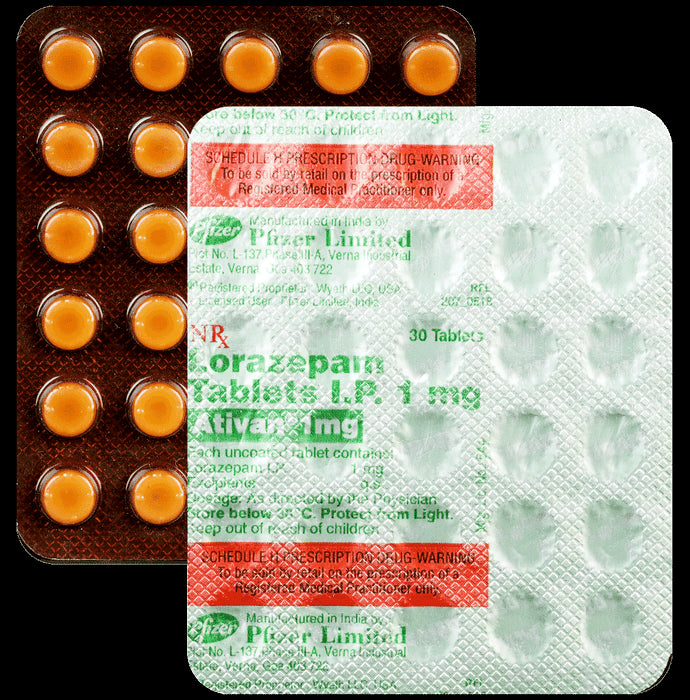 Ativan 1mg Tablet - Classic Derma