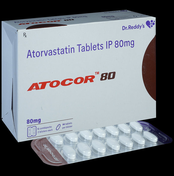 Atocor 80 Tablet - Classic Derma