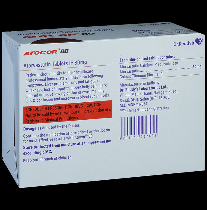 Atocor 80 Tablet