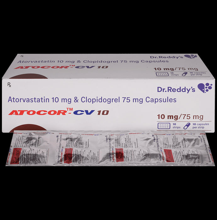 Atocor-CV 10 Capsule - Classic Derma
