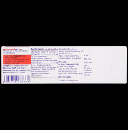 Atocor-CV 10 Capsule