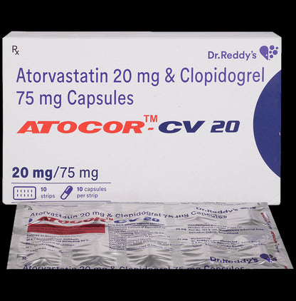 Atocor-CV 20 Capsule - Classic Derma