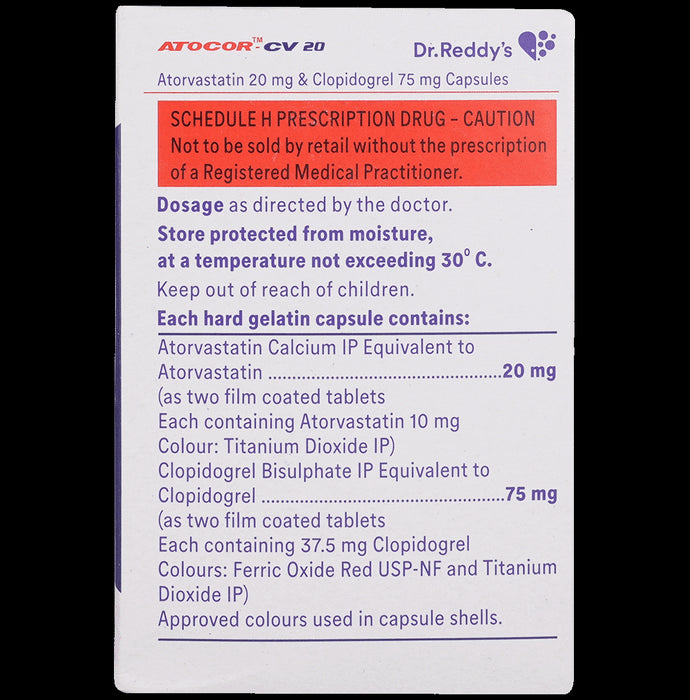 Atocor-CV 20 Capsule