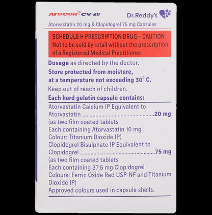 Atocor-CV 20 Capsule
