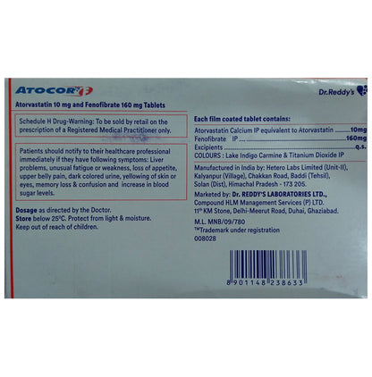 Atocor-F Tablet