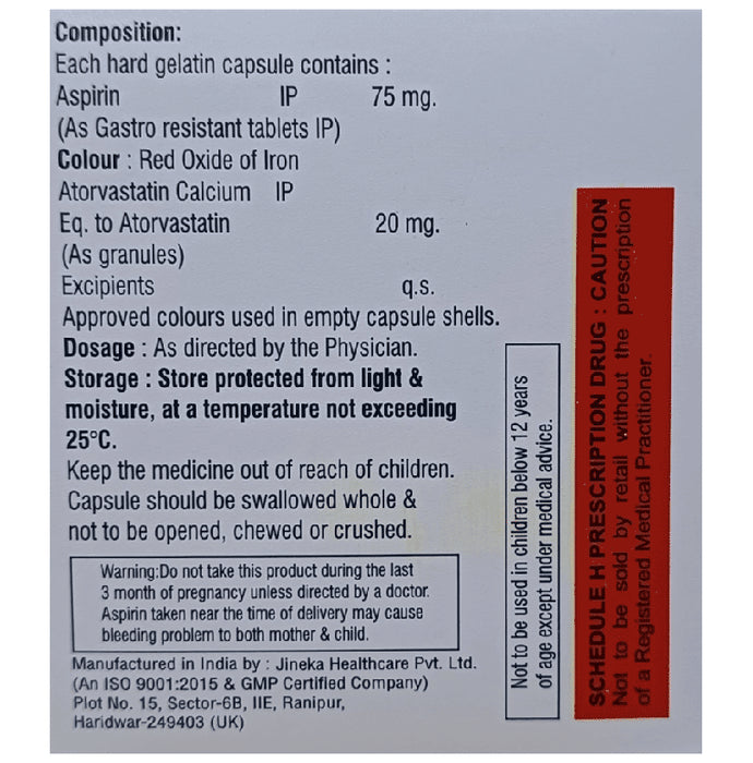 Atodam A 20/75 Capsule