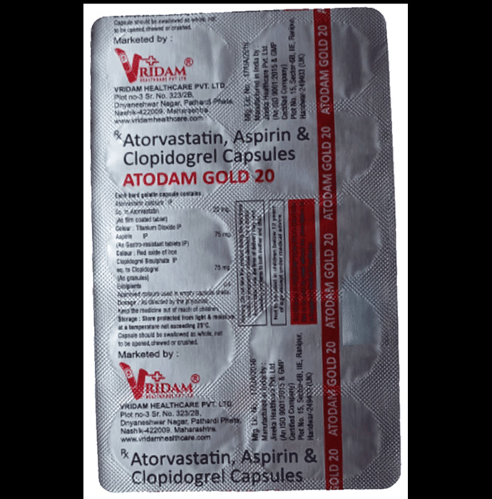 Atodam Gold 20 Capsule