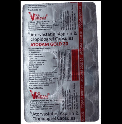Atodam Gold 20 Capsule