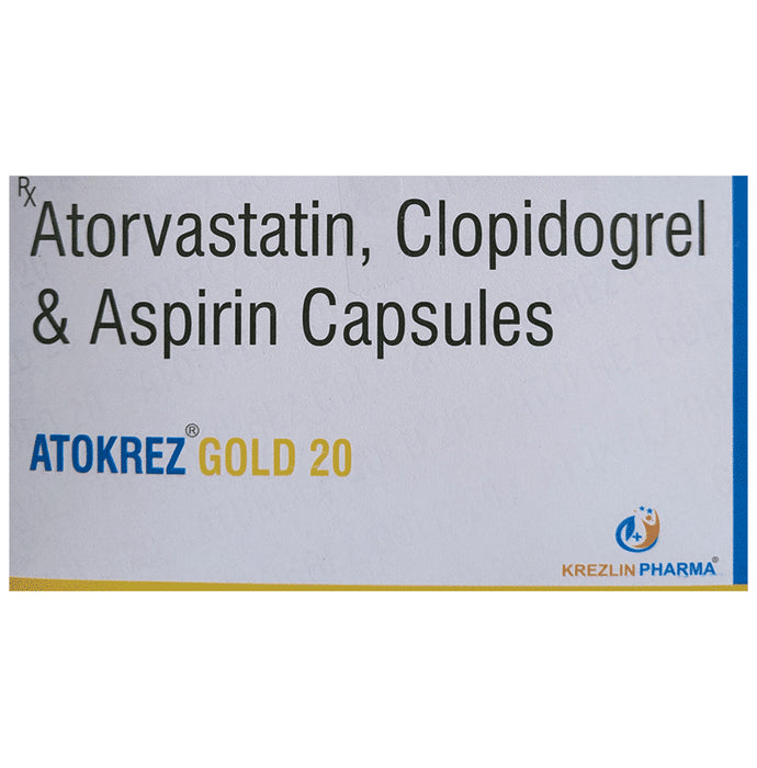 Atokrez Gold 20 Capsule - Classic Derma