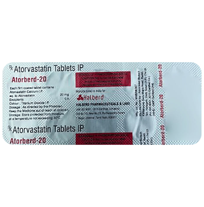 Atorberd 20 Tablet