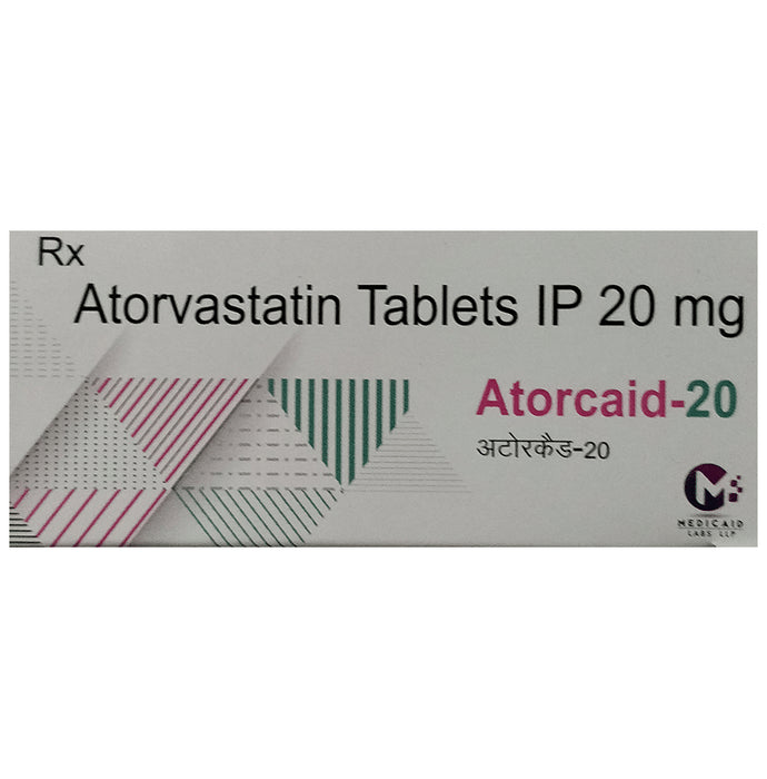 Atorcaid 20 Tablet - Classic Derma