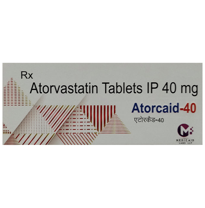 Atorcaid 40 Tablet - Classic Derma