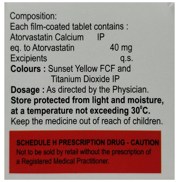 Atorcaid 40 Tablet