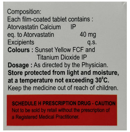 Atorcaid 40 Tablet
