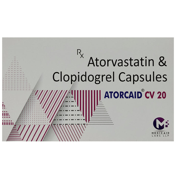 Atorcaid CV 20 Capsule - Classic Derma