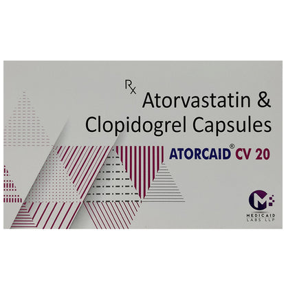 Atorcaid CV 20 Capsule - Classic Derma