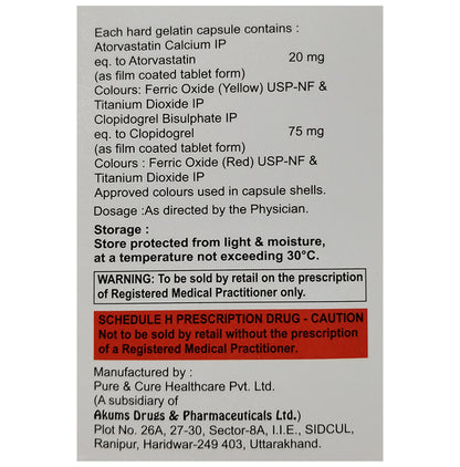 Atorcaid CV 20 Capsule