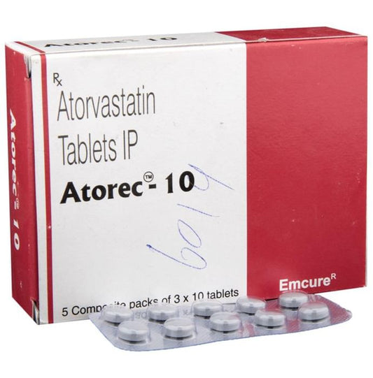 Atorec 10 Tablet - Classic Derma