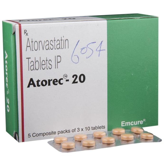 Atorec 20 Tablet - Classic Derma