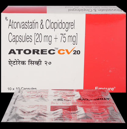 Atorec CV 20 Capsule - Classic Derma