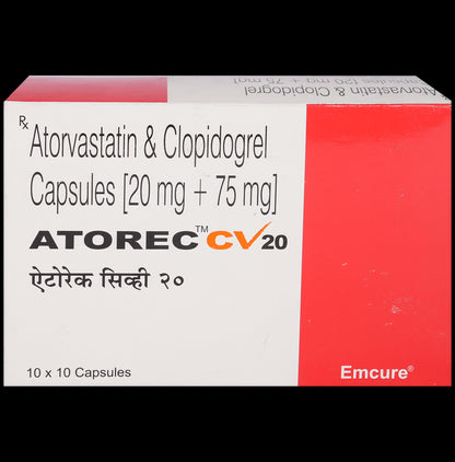 Atorec CV 20 Capsule