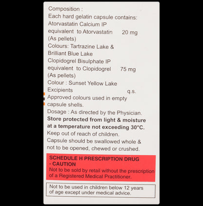 Atorec CV 20 Capsule