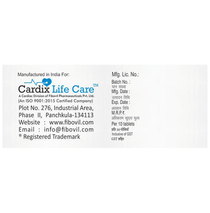 Atorfib C 10mg/75mg Tablet