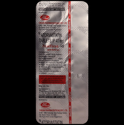 Atorfirst 40 Tablet
