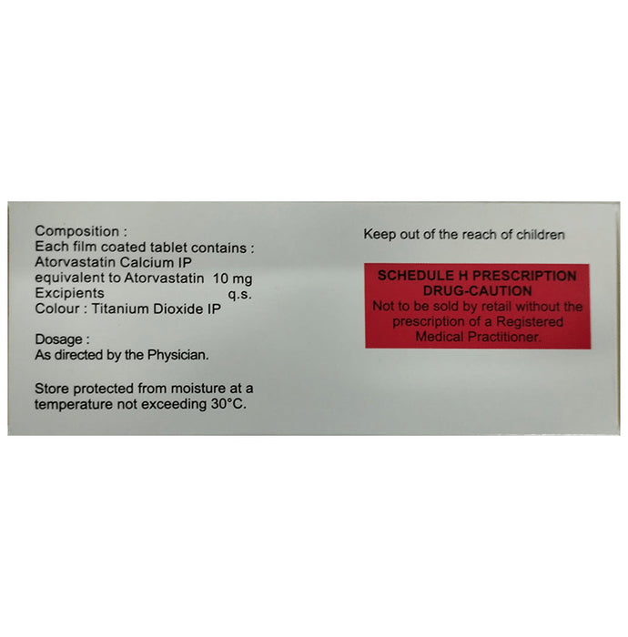 Atorfit 10 Tablet