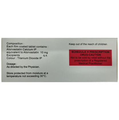 Atorfit 10 Tablet