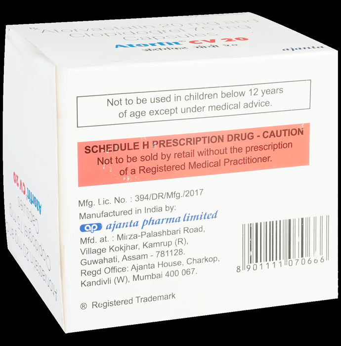 Atorfit CV 20 Capsule