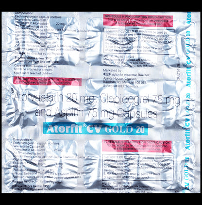 Atorfit CV Gold 20 Capsule